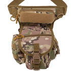 Сумка тактична багатоцільова на стегно Zelart Tactical Heroe 5718 об'єм 4 літри Camouflage Multicam - зображення 8