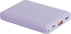 Портативний зарядний пристрій UNIQ Fuele mini 8000 mAh USB-C 18 W PD Fast charge Lavender (8886463676363) - зображення 3