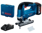 Аккумуляторный лобзик Bosch Professional GST 185-LI в кейсе с акб GBA 18 В 4.0 Ah и з/у GAL 18V-20 (06015B3023)