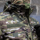 Куртка SoftShell + Толстовка флисовая Armoline DIVISION Multicam. L - изображение 5