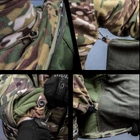 Куртка SoftShell + Толстовка флисовая Armoline DIVISION Multicam. S - изображение 9