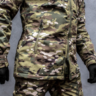 Куртка SoftShell + Толстовка флісова Armoline DIVISION Multicam. XL - зображення 6
