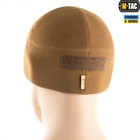 M-Tac шапка Watch Cap Elite фліс (320г/м2) з липучкою під патч Coyote Brown Розмір S - зображення 3