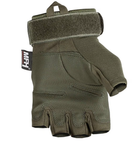 Тактичні безпалі рукавички MFH Defence Olive L - изображение 2