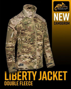 Куртка флісова Helikon-Tex Liberty Double Fleece XXL Camogrom - изображение 8