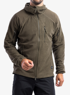 Толстовка флісова з капюшоном Helikon-Tex Alpha Hoodie Olive L - изображение 10