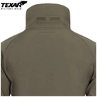 Куртка тактична SoftShell Texar Falcon Olive S - изображение 10