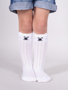 Zestaw podkolanówek dziecięcych YOCLUB 3Pack Girl's Knee-High Socks SKA-0097G-AA0B 20-22 3 pary White (5904921607889) - obraz 2