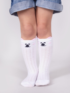 Zestaw podkolanówek dziecięcych YOCLUB 3Pack Girl's Knee-High Socks SKA-0097G-AA0B 20-22 3 pary White (5904921607889) - obraz 3