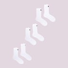 Zestaw podkolanówek dziecięcych YOCLUB 3Pack Girl's Knee-High Socks SKA-0097G-AA0B 27-30 3 pary White (5904921607902) - obraz 1