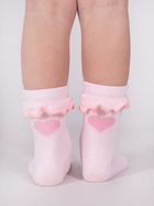 Zestaw skarpetek dla dzieci YOCLUB 3Pack Socks With Frill SKA-0069G-000J-001 17-19 3 pary Multicolour (5904921605830) - obraz 4