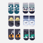 Zestaw skarpetek dla dzieci YOCLUB 6Pack Baby Boy's Socks SKA-0123C-AA00-002 6-9 6 par Multicolour (5904921626439) - obraz 1