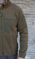 Флісова куртка Кіраса тактична турецький фліс 320 г./м.кв. хакі ВСУ 52 розмір 413-3 - зображення 7