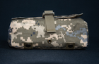 Подсумок закрытый под короб с патронами Minimi/M249/M60 на 200 штук кордура пиксель 2001 - изображение 4