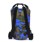 Камуфляжна сумка-рюкзак Water Proof 15L SH018 15L Синій - зображення 2