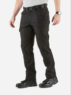 Тактические штаны мужские 5.11 Tactical 74512L-019 W52/L34 [019] Black (2000980608447) - изображение 4