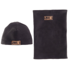 Комплект шапка флисовая тактическая с баффом Zelart Heroe 0312 Black - изображение 3