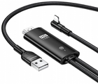 Kabel Usams U53 HDMI - Lightning 2 m Czarny (6958444912141) - obraz 1