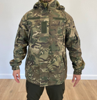 Зимняя тактическая куртка на флисе, цвет Мультикам, размер L - изображение 3