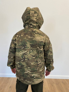 Зимняя тактическая куртка на флисе, цвет Мультикам, размер L - изображение 11