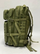 Військовий рюкзак з системою MOLLE, колір хакі, 45L - зображення 3