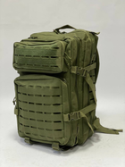 Військовий рюкзак з системою MOLLE, колір хакі, 45L - зображення 5