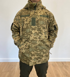 Зимняя военная куртка на флисе водонепроницаемая, цвет Пиксель, размер XXXXL - изображение 3
