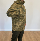 Зимняя военная куртка на флисе водонепроницаемая, цвет Пиксель, размер XXXXL - изображение 5