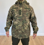 Зимняя тактическая куртка на флисе, цвет Мультикам, размер XXL - изображение 3