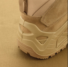 Демісезонні чоловічі високі черевики М-Тас Patrol R Coyote 43 на шнурівці із шкіри зі вставками TUFF STUFF 1000 denier nylon водонепроникні Койот - зображення 7
