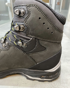 Ботинки трекинговые Lowa Camino GTX 41,5 р, Темно-серые (Anthracite/Kiwi), высокие походные ботинки - изображение 6