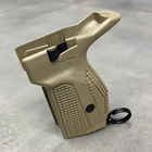 Рукоятка пістолетна для ПМ FAB Defence PM-G, під праву руку, колір – Койот, рукоятка для ПМ з кнопкою скидання (243962) - зображення 7