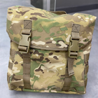 Тактичний підсумок-рюкзак сухарний з Моллі, Мультикам, Cordura 1000D, сумка сухарна тактична, сумка сухарка армійська - зображення 1