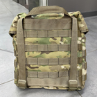 Тактичний підсумок-рюкзак сухарний з Моллі, Мультикам, Cordura 1000D, сумка сухарна тактична, сумка сухарка армійська - зображення 4