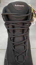 Ботинки зимние мужские Lowa Trident II GTX 40 (7,5) р., черные, зимние мужские туристические ботинки - изображение 5