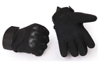 Полнопалые военные перчатки походные армейские защитные охотничьи FQ16S007 Черный M (160074) Kali - изображение 2