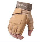 Тактичні безпальні рукавички військові армійські захисні мисливські Койот XL (23994) Kali - зображення 5