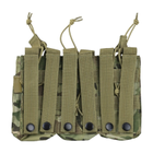 Тактичний потрійний підсумок для магазинів DUO Kombat Tactical M16/M4/AK Мультикам (3002853) Kali - зображення 2