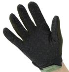 Тактические перчатки Adventure противоскользящие универсальный на липучке Оливковый (2399251) Kali - изображение 5