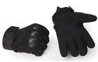 Полнопалые военные перчатки походные армейские защитные охотничьи FQ16S007 Черный XL (160076) Kali - изображение 2