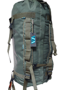 Сумка баул рюкзак походный оливковый VA 100 л - изображение 3