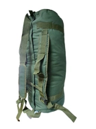 Сумка баул рюкзак походный оливковый VA 100 л - изображение 4