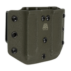 Паучер ATA Gear Double Pouch ver. 1 для магазину ПМ/ПМР/ПМ-Т 9mm Оливковий 2000000143316 - зображення 2