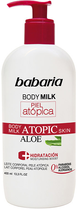 Mleko do ciała Babaria Aloe Vera Atopic Skin Body Milk 0% 400 ml (8410412021296) - obraz 1