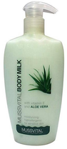 Молочко для тіла Mussvital Body Milk Aloe Doser 400 мл (8430442006896) - зображення 1