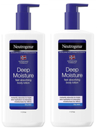 Mleko Neutrogena Deep Moisturising Body Lotion Dry Skin 2 x 750 ml (3574661559629) - obraz 1