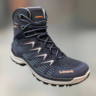 Кросівки трекінгові Lowa Innox Pro Gtx Mid Ws 37 р, колір Синій, легкі черевики трекінгові - зображення 1