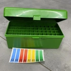Коробка для патронов MTM RM-60, на 60 патронов кал. 22-250 Rem; 243 Win; 7.62x39, 308 Win и пр. Цвет – зеленый - изображение 2