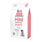 Сухой корм для щенков миниатюрных пород Brit Care Mini Grain Free Puppy