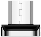 Adapter Usams U28 micro USB bulk magnetyczny Silver (6958444965925) - obraz 1